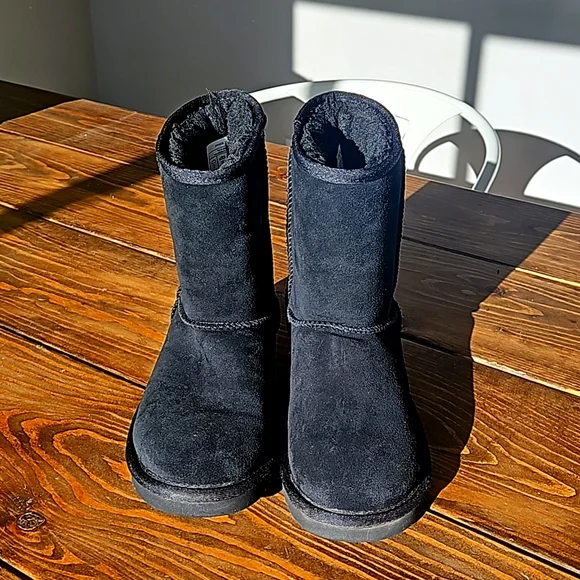 Koolaburra by Ugg Girls Size 5 Black Boots - Picture 2 of 8